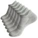 Bare Socks 3 Pair Packing Summer Thin Men's Socks Mesh Socks Sports Socks Breathable Sweat Absorbing Cotton Socks Solid Color Socks_vogvips.com