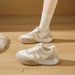 Small Niche Design Thick Soled Forrest Gump For Women, Winter New Item With Plush Dad Casual Sports Shoes_vogvips.com