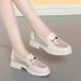 Soft Sole Summer Women's Loafers With Mesh, 2023 New Style Middle-aged And Elderly Women, Comfortable Leather Shoes For_vogvips.com