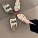 Thick-soled For Women, Summer Outdoor Wear, 2026 New Casual Retro Beach Shoes, French-style Outdoor Sandals_vogvips.com