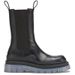 Leather Skinny Elastic Midsole Chimney New Short Thick Soled Martin Boots, Women's Boots_vogvips.com