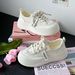 Summer New Ugly Cute Big Head Bread Women's Thick Bottom Height Increasing White Versatile Casual Board Shoes_vogvips.com