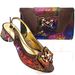 Women S Shoes Elegant Fashionable Open Toe Women Shoe Bag Set Camouflage Fireworks Pattern Suitable For Banquets And_vogvips.com