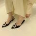 Baotou Sandals For Women 2024 New Summer Rhinestone Square Buckle Fairy Open Back French Style Thin High Heel Pointed_vogvips.com