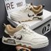 Men's Shoes Breathable Little White Shoes Male Students Platform Sports Shoes Casual Board Shoes_vogvips.com