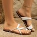 Plus-size Casual Toe-on Sandals For A Beach Holiday_vogvips.com