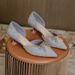 2025 New Summer Women's Fashion High Heel Stiletto Fairy Style Mid Heel Pointed Toe Closed Toe Hollow Single Shoes_vogvips.com