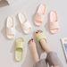 Qidashun Cool Foam Unisex New Home Couple Indoor Slippers Summer_vogvips.com