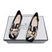 Retro New Chinese Low-heeled Women's Shoes Versatile Square Head Single Shoes Women's Doudou Shoes Flat Loafers_vogvips.com