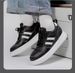 Couple Inner Height-increasing Board Shoes Cow Two-layer Leather Casual Invisible Height-increasing White Shoes Sports Shoes_vogvips.com