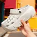Fashion European Style Women's 9cm Platform Clogs Non Slip Thick Sole Closed Toe Sandals Summer Outdoor Slippers_vogvips.com