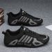 Men's Slip-On Casual Shoes Lightweight Breathable Comfortable Sneakers For Walking Running Work Non-Slip Rubber Sole_vogvips.com