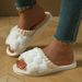 New Autumn Winter Cotton Slippers Warm Women Home Fleece Thickened Comfortable Thick Sole Indoor Outdoor Men Non-Slip_vogvips.com