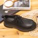 Workwear Shoes For Men, Outdoor Genuine Leather Retro Thick-Soled Large-Head Leather Shoes For Men, Versatile British Ca_vogvips.com