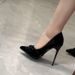 Elegant Pointed-Toe High Heels For Women - Comfortable Soft Sole, Stylish & Breathable, Perfect For Daily Wear (6cm/8cm, Black/Beige)_vogvips.com