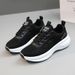 Women's Mesh Sports Shoes Breathable Soft Sole Shock Absorbing Summer Running Casual Dad Style Trendy White_vogvips.com