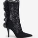 Women's Retro Fashion Lace Ankle Boots Semi-Transparent New With Durable Materia_vogvips.com