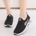 Flying Weaving Sports Spring And Autumn New Canvas Walking Women's One Step Single Shoes_vogvips.com