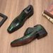 Men's 2025 Autumn/winter Business Suit Three Joint Italian High Heel Long Version Trendy Men's Leather Shoes_vogvips.com