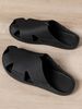 Men's Youth Mules New Spring And Summer Retro Slip-On Casual Loafers Waterproof Ultra-Soft Eva One-Piece Upper Half-Slip Flat Slippers_vogvips.com
