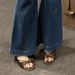 Cute Open-toe Women's Sandals: Korean Style, Elegant Comfort, Silk Satin, Sweet Bow, Cat-heel Slippers_vogvips.com