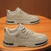 Spring New Breathable Construction Site Labor Protection Men's Trendy Versatile Anti Slip Sports And Leisure Work Shoes_vogvips.com