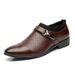 Men's Shoes Leather Shoes Men's Business Formal Wear Large Size Shoes _vogvips.com