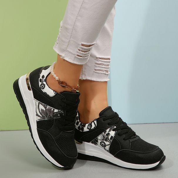 Men's Thick Sole Sneaker Height-Increasing Sports Shoes For Vacation Walking Shoes Daily Casual Shoes School Student Sneaker_vogvips.com