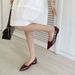 Hollowed-out Pointed-toe Hollow Small Single Women, New Spring-summer Style, Shallow Design, Stunning And_vogvips.com