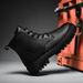 New Leather Spring Men's Shoes High-top Men's Heightening Tooling Martin Boots_vogvips.com