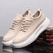 Men's Trendy Breathable Spring Summer White Sneakers Height Increase Casual Shoes Thick Sole Versatile_vogvips.com