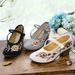 High Square Single Thick Heels, Women's Embroidered Cloth Mary Jane Dance Shoes, Ladies Shoes_vogvips.com