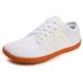 Wide Toe Shoes Soft Sole Barefoot Shoes Loose And Comfortable Sports Fitness Weightlifting Shoes Breathable Non Slip Casual Flying Woven Shoes_vogvips.com