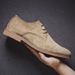 Men's Shoes Large Size Men's Shoes, Sizes 45 And 46, Casual Low Top Autumn And Winter Leather Boots_vogvips.com