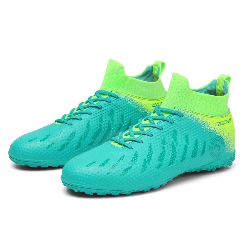 2024 Lucky 31-48 Football Shoes Men's Short Nail TF Artificial Lawn Professional Youth Big Size Football Boots Children Football Boots_vogvips.com