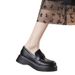 JK Uniform Small Leather Shoes Women's Soft-soled Campus Loafers Soft Leather Single Shoes_vogvips.com