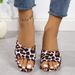 2024 Summer New European American Style Plus Size High-Heeled Women's Sandals With Square Toe, Chunky Heel, And Leopard_vogvips.com