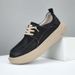 Summer Top Layer Cowhide Slanted Toe Casual Shoes Men's Cute Ugly Loafers Versatile Trendy_vogvips.com