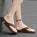 In The Summer Of 2025, The New Flip-flops For Men Are Designed To Wear On The Outside. They Are Anti-slip, Pinch-toe, Soft-soled_vogvips.com