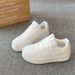 Women's Style Casual Classic Retro Loaf Shoes Trendy Harajuku Hong Kong Platform Shoes Versatile_vogvips.com