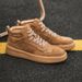European Warm Series Men's Winter Casual Suede Genuine Leather Trendy Thick-Soled Work Shoes Mid-Top Martin Boots_vogvips.com