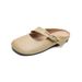 993-12 French-style Flat Slip-on Lazy Mules Women, Mary Jane Sandals For Outdoor Wear_vogvips.com