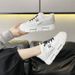 Thick Soled White For Female Students, Korean Version, Spring And Winter New Style With Added Velvet Sports Board_vogvips.com