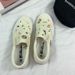 Summer Women Cartoon Canvas Graffiti Slip-on Sneakers Lady Low-top Vulcanized Adult Soft-soled Casual Shoes_vogvips.com
