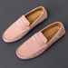 Man And Women Casual Fashion Loafers Moccasins Slip-On Driving Shoes 35-48 Size Range Male Flats Comfort Footwear_vogvips.com
