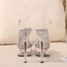 2021 Summer New Pointed Toe Waterproof Platform Stiletto High Heels Casual Wedding Fashion Sandals Women's Single Shoes_vogvips.com