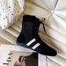 Women Boxing Boots Women's Training 2025 New Fashion Boxing High-Top Shoes High-End Flat Lightweight Comfortable Martin Boots_vogvips.com