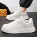 Spring New Breathable Men's Korean Versatile Thick Sole Small White Sports And Casual Flat Trendy Shoes_vogvips.com
