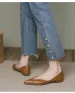 Ladies Elegant Shallow Mouth Pointed Flat Sole Single Shoes For Women Comfortable And Simple Soft Soled 250625_vogvips.com