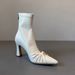 High Stretch Slim For Women, High-End Feel, Autumn And Winter Slimming Versatile Short Boots, Thin Heel Pointed Toe_vogvips.com